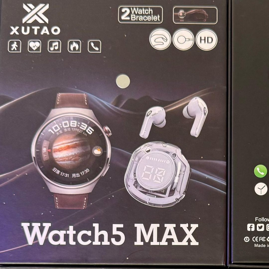 Watch5 MAX, La montre intelligente qui vous étonne!