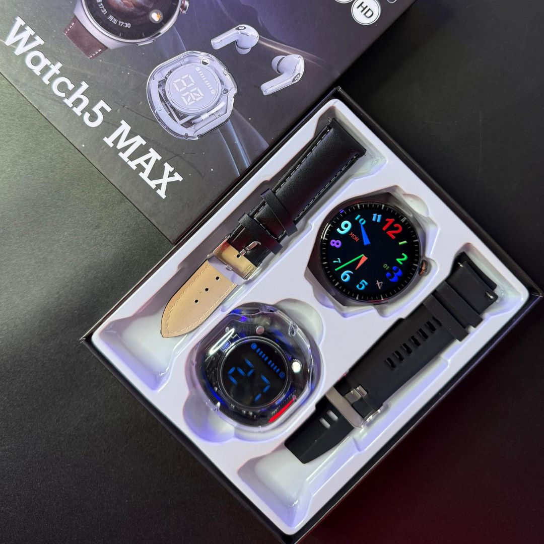 Watch5 MAX, La montre intelligente qui vous étonne!