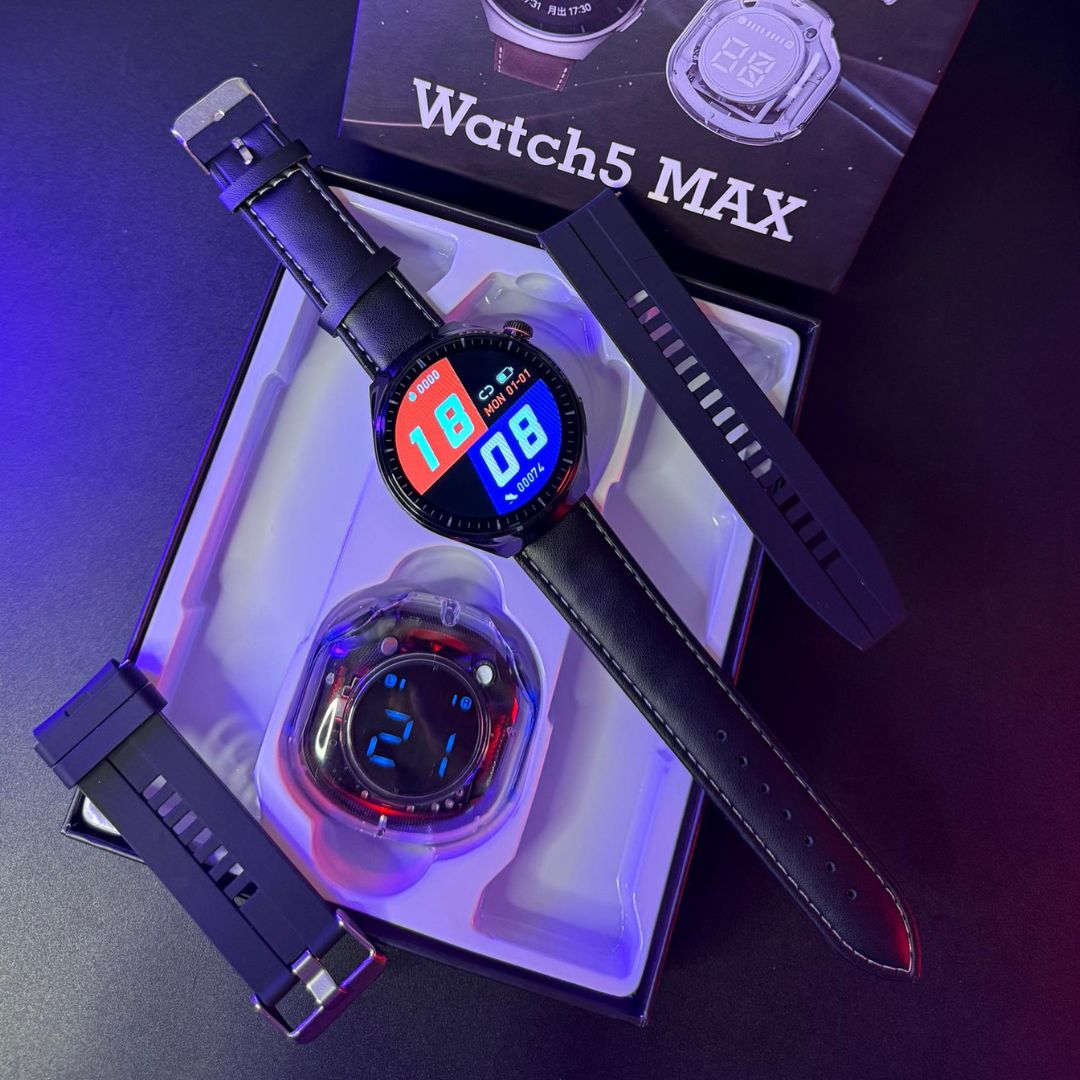 Watch5 MAX, La montre intelligente qui vous étonne!