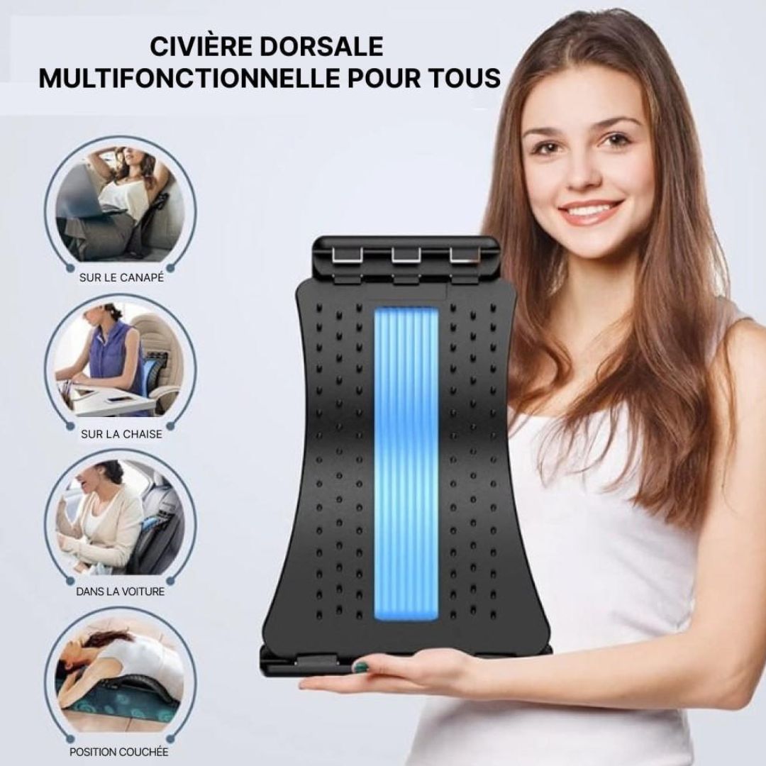 CIVIERE DORSAL POUR FINIR AVEC LES DOULEURS DE DOS